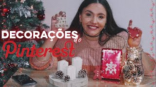 DIY DE DECORAÇÕES DE NATAL (vlogmas 14) | Vera Saraiva