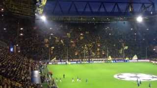 Borussia Dortmund - You'll never walk alone VS Malaga CF 1/4 Champions.