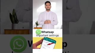 WhatsApp pe yeh 3 setting abhi ke abhi change karlo | #technology #tech #knowledge