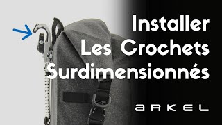 Comment installer les crochets surdimensionnés sur ton porte-bagages de 15 à 21 mm