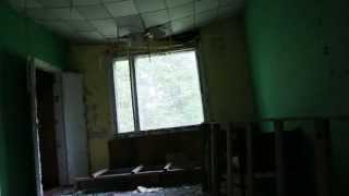 The Abandoned Teddy Bear in a Very Colourful Deserted House.