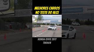 Melhores carros no teste do alce (manobra de esquiva)