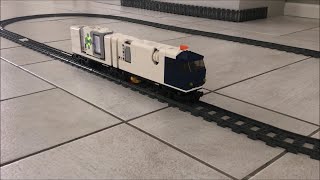 Lego Train controlled by Mindstorms EV3 and two touch sensors (final version)