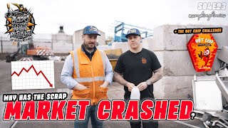 WHY HAS THE SCRAP MARKET CRASHED? | Scrap King Diaries #S04E23