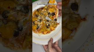 Quick N Easy mini Pizza 😍✨ |by foodiemoody #youtubeshorts #fypシ #foodiemoody #viral #foodie