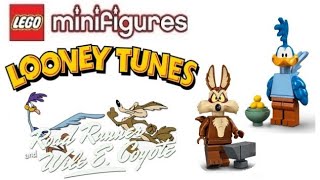 Lego Minifigures Looney Tunes Road Runner & Wile E. Coyote Review