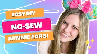 Easy DIY No-Sew Mouse Ears Tutorial