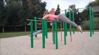 Street workout - inaczej :) cz.3 ćw. na poręczach równoległych