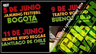 Green Valley - Gira América Latina Junio 2016