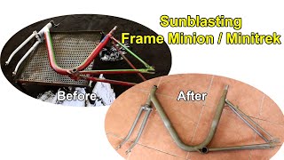 Sandblasting Frame Minion