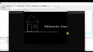 C++ Graphics Program, Simple house.