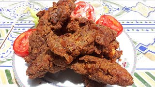 دجاج مقرمش بوصفة أقتصاديّة جديدة Crunchy And Spicy Chicken