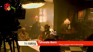 TitoM, Yuppe and Burna Boy - Tshwala Bam Remix [Ft. S.N.E] (Behind the Scenes)