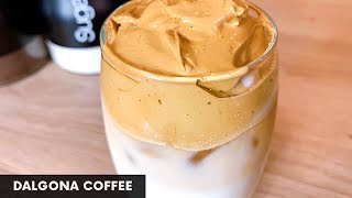 DALGONA COFFEE - TIK TOK RECIPE | ICED COFFEE DRINK | EFE FOOD KITCHEN