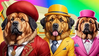 Funny Dogs (Tibetan Mastiff) - Coffin Dance Song *Part 8* (COVER)