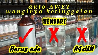 Cara membuat Parfum tahan lama