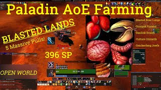 Paladin AoE // Blasted Lands // RAID CONSUMABLES // 396 SP // Classic WoW