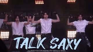 [4K] RIIZE - TALK SAXY / 2024 RIIZE FAN-CON ‘RIIZING DAY’ FINALE in SEOUL DAY2 #라이즈 #riize_fancon