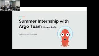 Argo + Kubeflow internship presentation by Eli & Edan