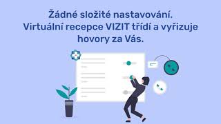 Virtuální zdravotní recepce VIZIT - volací aplikace a ústředna