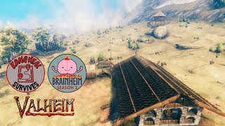 Brainhiem S2 E7: Let's Build A Cambodian Village In Valheim | Valheim