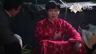 【ZhangYixing Studio】160823 老九門 The Mystic Nine - Er Yuehong BTS taking meds and writing calligraphy