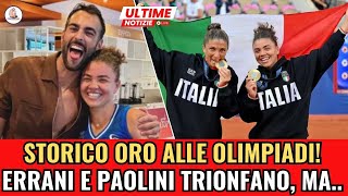 ERRANI-PAOLINI NELLA LEGGENDA: conquistano l'oro olimpico nel tennis ma purtroppo sono..