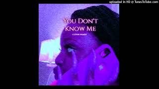 Joshua Lorenzo Ft. Donell Jones - You Don't Know Me (Cover) [Re-Mastered]