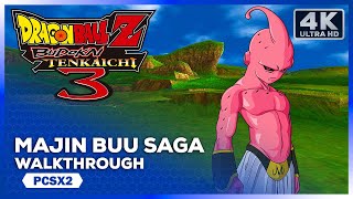 Dragon Ball Z Budokai Tenkaichi 3 Story Mode Gameplay - Majin Buu Saga (4K 60FPS)