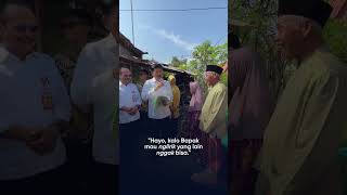 PENYERAHAN SERTIPIKAT DOOR TO DOOR DI PEKALONGAN OLEH MENTERI ATR KEPALA BPN