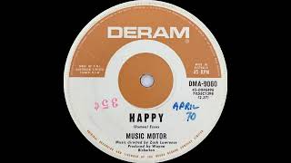 1970: Music Motor - Happy - mono 45