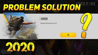 How To Solve Problem Of Network Connection Error| Free Fire 2020| Boot X Gaming