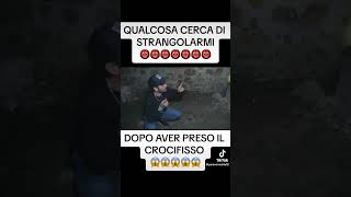 QUALCOSA CERCA DI STRANGOLARMI 😱👻 #reels #parnormal #youtube #shorts #ghost #reels