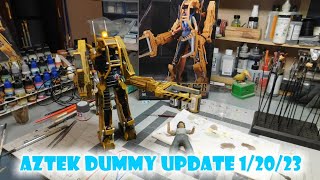 Aztek Dummy update 1/20/23 - Aliens Power Loader Part 1