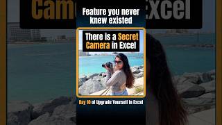 Excel's Secret CAMERA Feature: The Trick For Live Data Updates! 📸#excelshortcuts #career #job #boss