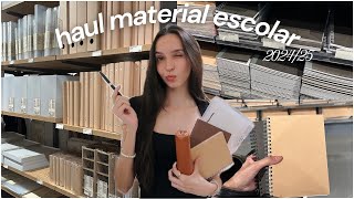 Haul material escolar 2024-25 📓 | Carolette Martin