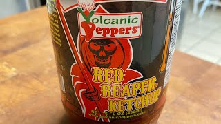 Red Reaper Ketchup from Volcanic Peppers🌶🔥💥 Comment and let me know if you have had this goodness