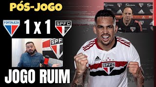 FORTALEZA 1 X 1 SÃO PAULO - TRICOLOR CEDE O EMPATE EM MAIS UMA PARTIDA RUIM | CAMPEONATO BRASILEIRO