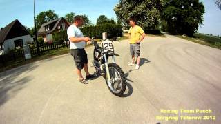 Bergring Teterow 2012 - part 1/4 --  Motorbike Engine Tests