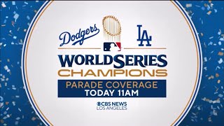 Watch live: Los Angeles Dodgers parade