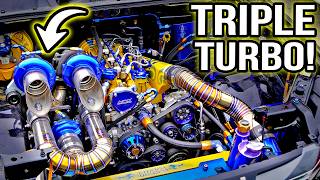 TRIPLE COMPOUND TURBO RACE TRUCKS IN THAILAND!