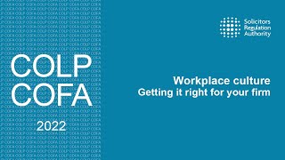 Workplace culture - getting it right for your firm