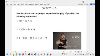 Math 8: Solving Two-Step Equations Practice Day