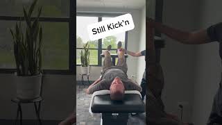 Man gets his first RING DINGER®️ #shorts #chiropractic #ringdinger #asmr #trending #fyp #reaction