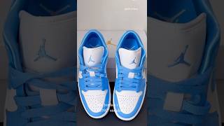 Air Jordan 1 Low University Blue #unboxing #jordan #sneakers #nike #airjordan #airjordan1