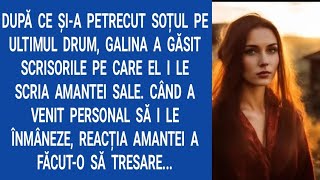 După ce şi-a petrecut soțul pe ultimul drum, Galina a găsit scrisorile pe care el i le scria...