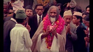 Maharishi's visit to Nepal - 1974.