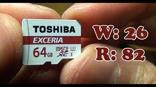 Обзор 📦 Toshiba Exceria M302 64 GB UHS I U3