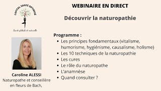 Découvrir la naturopathie