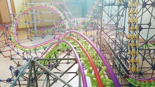 Climber Clock - K'nex Roller Coaster